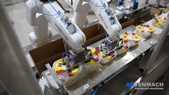 Automatska linija za pakovanje sladoleda